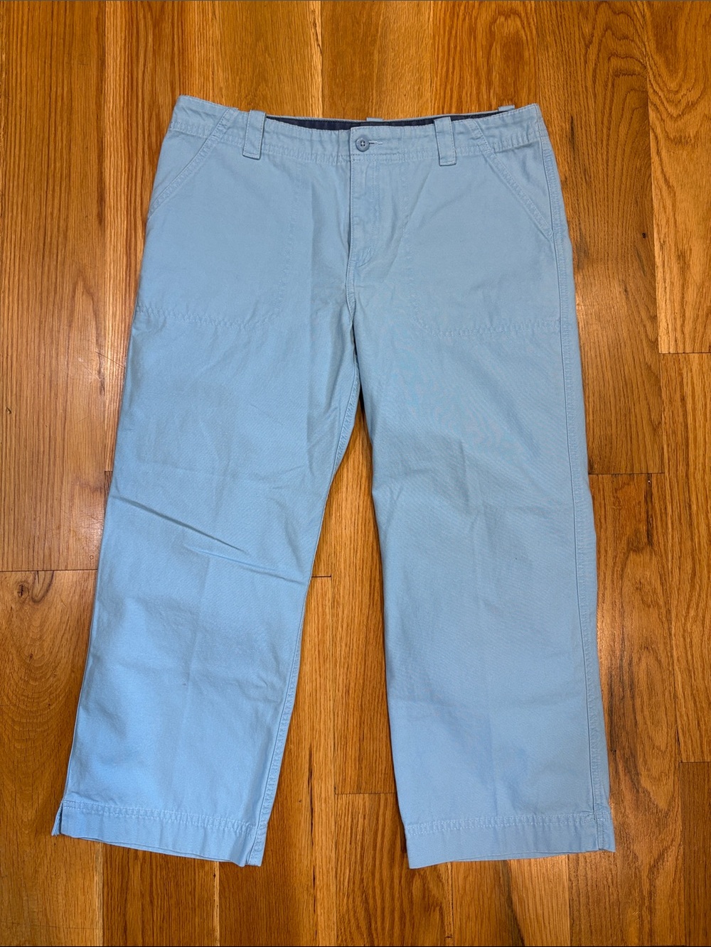 Women’s Eddie Bauer Vashon Fit 100% Cotton Cropped Pants, Size 10